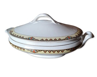Vintage Earthenware Soup Tureen