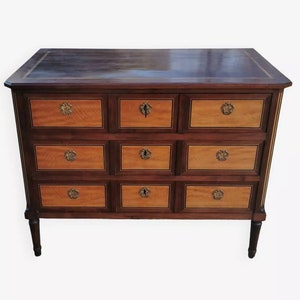 Louis XVI style chest of drawers