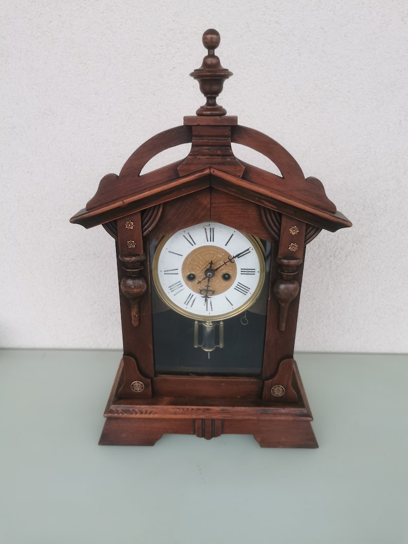 Horloge bois image 1