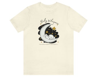 Baby Whisperer - Camiseta de fotógrafo recién nacido, camiseta unisex de manga corta