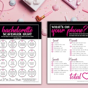 The Ultimate Bachelorette Party Fun & Games Printables Kit, INSTANT ...