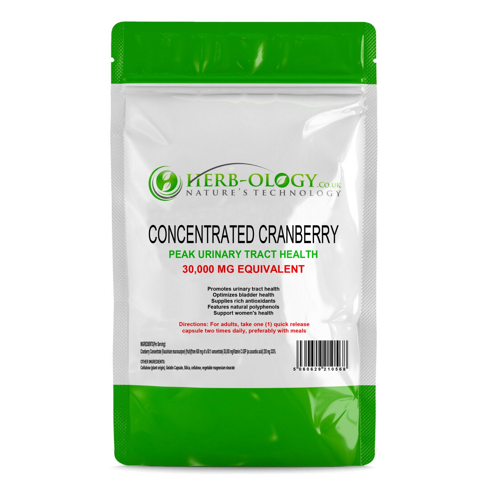 Cranberry Tablets for Urinary Infections Capsules 30000mg Etsy