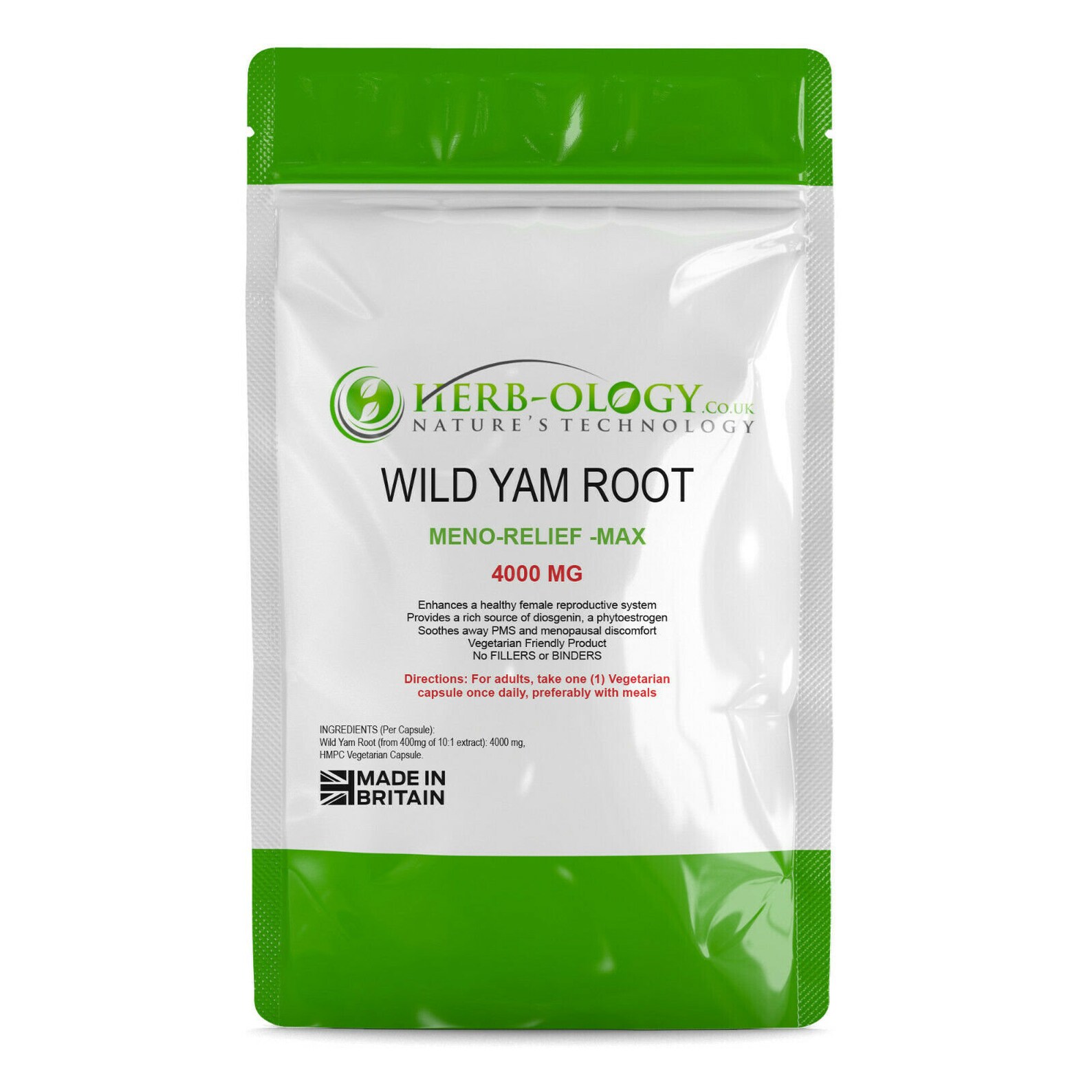 Wild Yam Capsules Root Extract For Menopause Supplement 4000mg Etsy