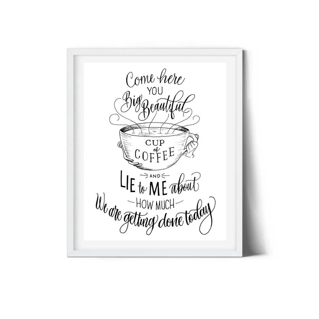 Coffee Shop Wall Art,coffee Cup Wall Art,coffee Bar Wall Art,coffee