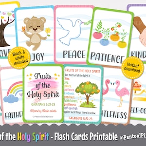 Frutos del Espíritu Santo, Tarjetas didácticas, Frutos del Espíritu, Tarjetas didácticas, Tarjetas didácticas educativas, versículos bíblicos, tarjetas de las Escrituras