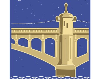 Tempe Town Lake Bridge (individual print)