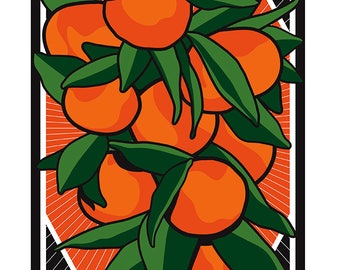 Tempe Tangerines (individual print)