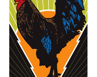 Tempe Rooster (Individual print)