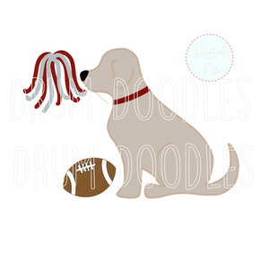 Alabama Boy Puppy PNG - Aquarelle PNG - Heat Transfer Design - Sublimation Design - Digital Clipart - Drum Doodles