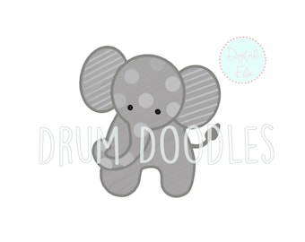 Elephant Watercolor PNG - Heat Transfer Design - Sublimation Design - Digital Clipart