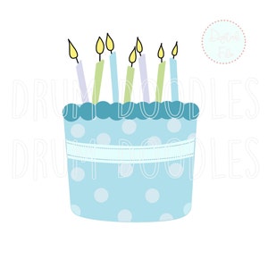 Aquarelle Png Girl Birthday Cake Design De Transfert De Etsy Canada