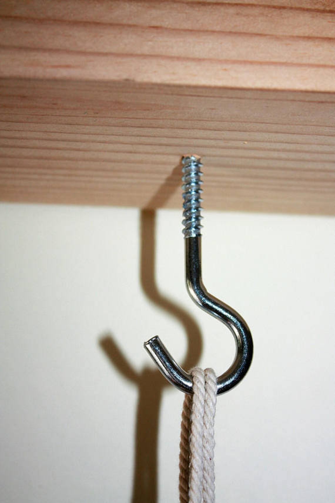 Medium Steel Hooks Screw Hooks Utility Hooks Hanging Eyepin Etsy