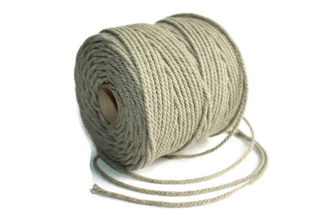 2.5 Mm of Elegant Linen Rope Natural Color = 1 Spool = 110 Yards = 100 ...