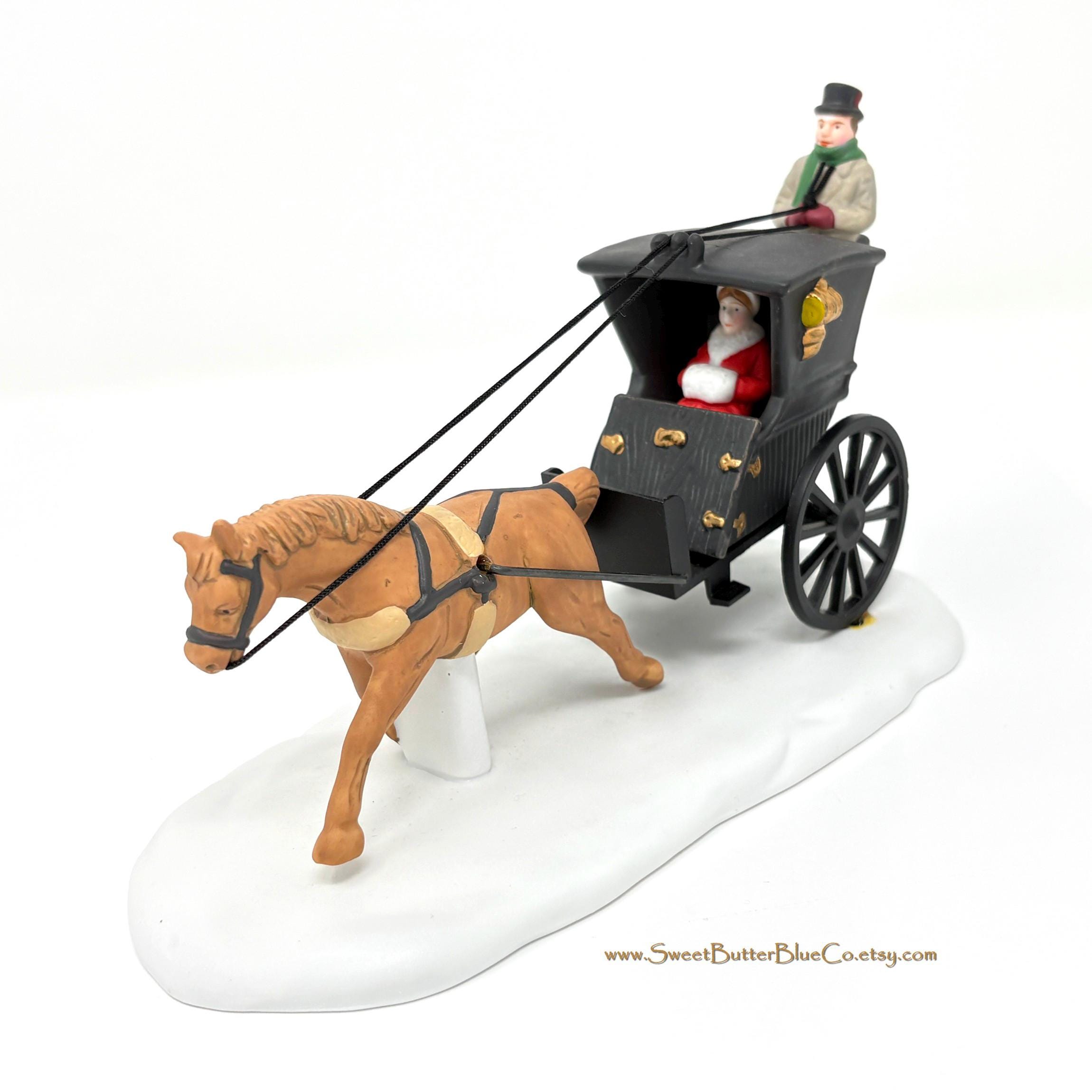Dickens Village Horse and Carriage - Etsy