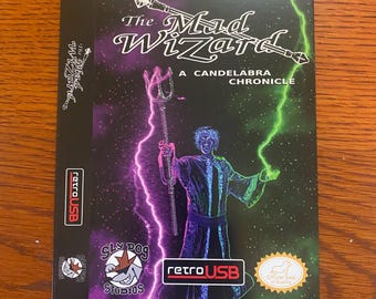 Nintendo NES The Mad Wizard a Candelabra Chronicle SOLO CONFEZIONE