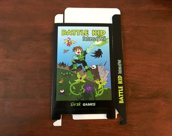 Solo scatola personalizzata Nintendo NES BATTLE KID: Fortress of Peril