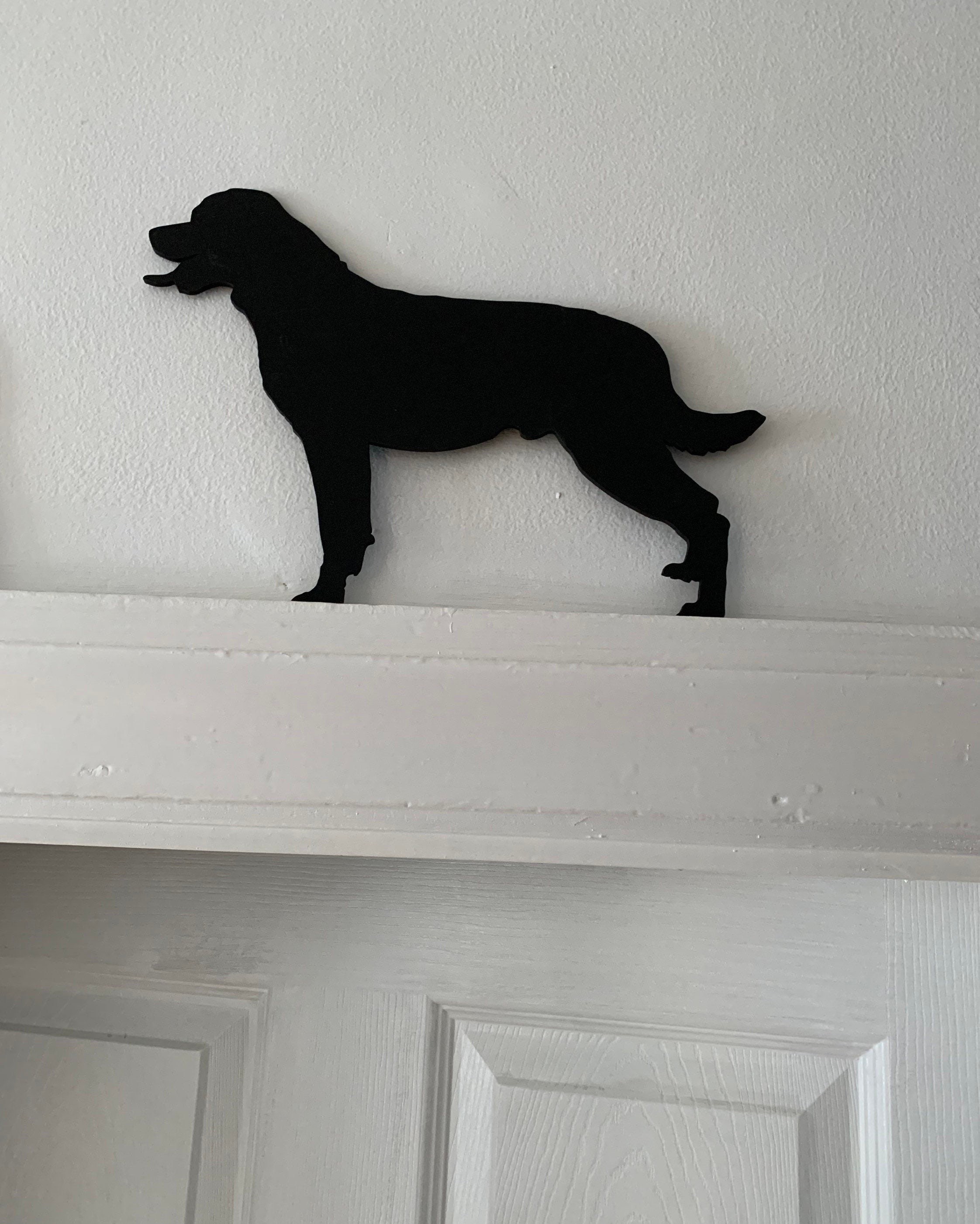 Rottweiler Door Topper Sits on Top of Door Frame. Lovely Etsy UK