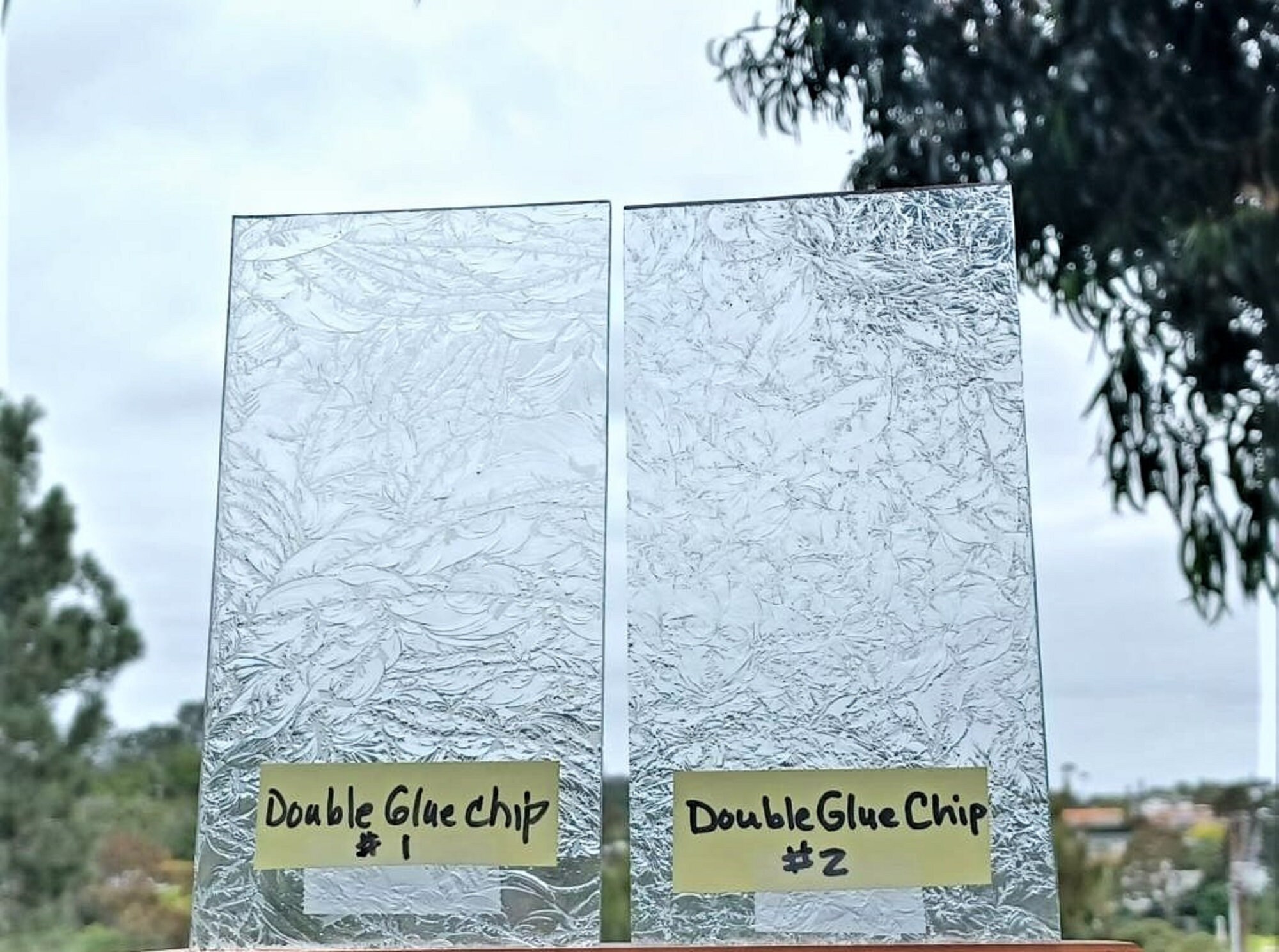 Glass - (Glue Chip)