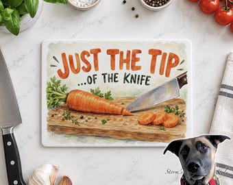 Cheeky Glass Chopping Boards - 20 designs