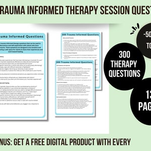 Trauma Informed Therapy Questions/Clinical Interventions/Trauma Therapy/Mental Health/Therapy Tools/Trauma Healing/Trauma Therapist
