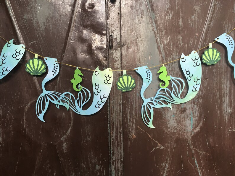 Free Free Mermaid Banner Svg 781 SVG PNG EPS DXF File