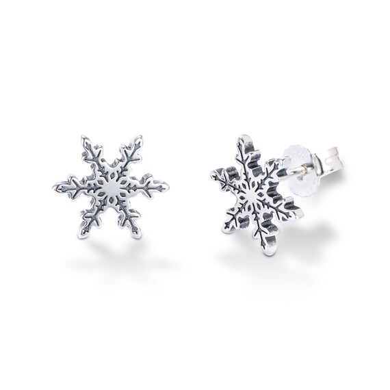 Christmas snowflake best sale earrings