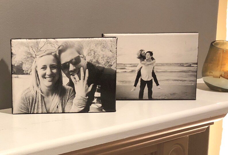 Laser Engraved Canvas 5''x 7'' Etsy