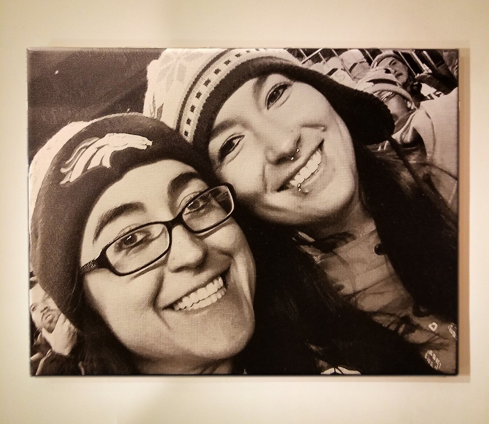 Laser Engraved Canvas 5''x 7'' Etsy