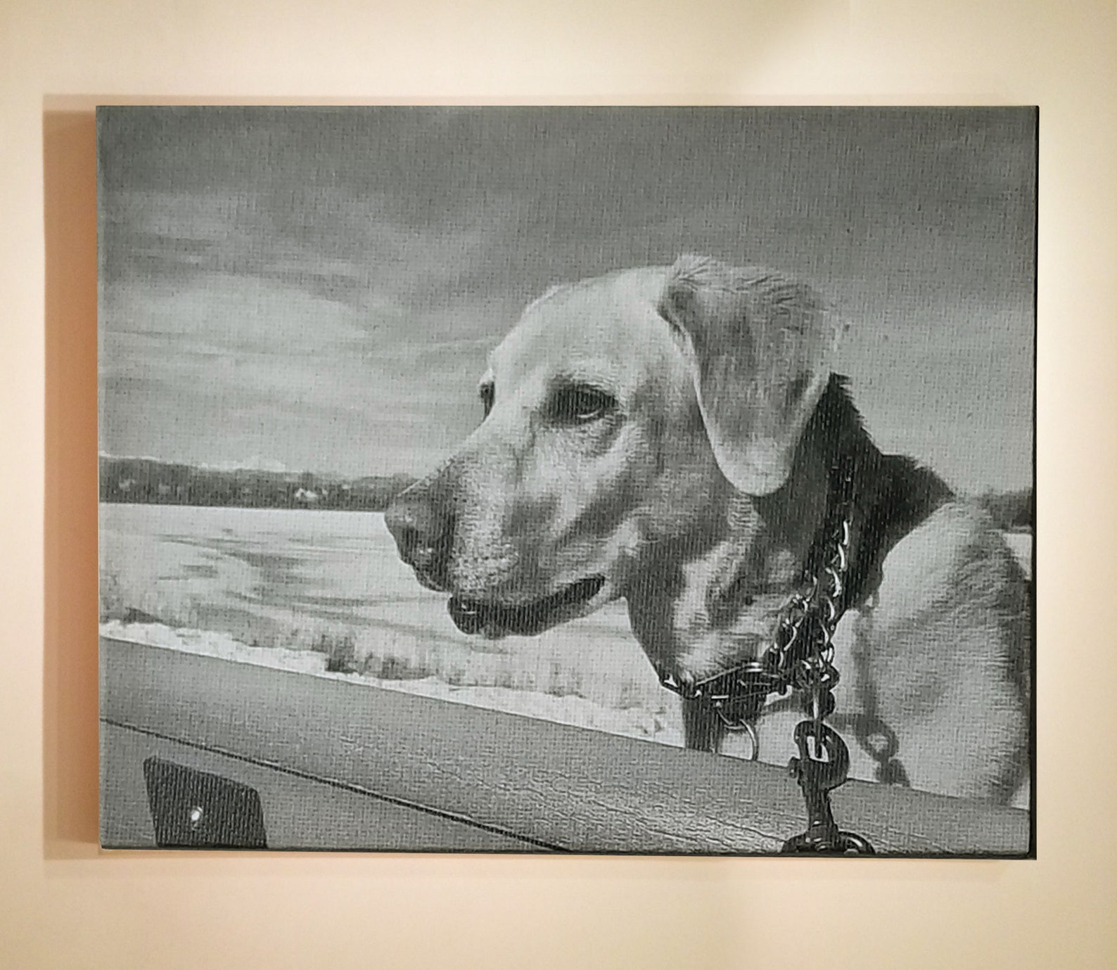 Laser Engraved Canvas 5''x 7'' Etsy