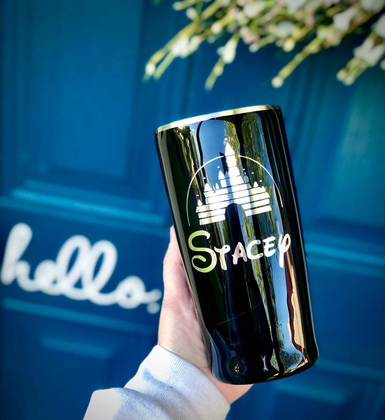 I Am A DISNEY Girl Quote Custom Disney Tumbler Etsy