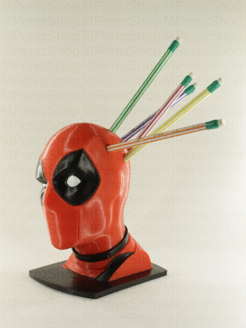 DeadPool pen and pencil holder Desk Organizer image 2