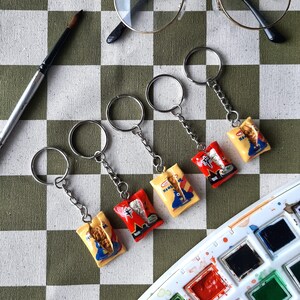 Polymer Clay Keychain - Etsy