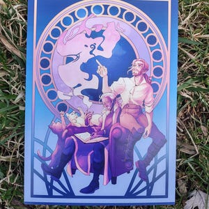 Shadowgast A5 Print Caleb Widogast Essek Theylss Critical Role Mighty Nein