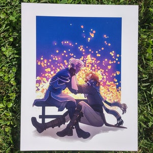 Caleb and Essek 8x10 Print