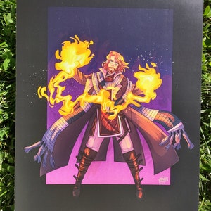 Caleb Widogast 8x10 Critical Role Print