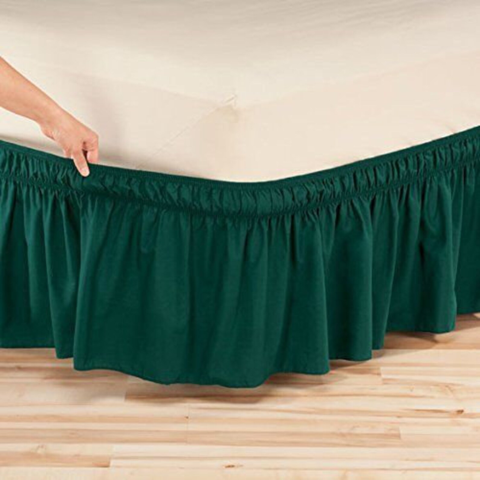 Wrap Around Bed Skirt Dust Ruffle Standard 14 Drop Etsy