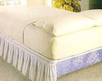 Pottery barn 18 inch bedskirt deals
