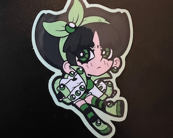 Buttercup Vinyl Sticker - 2 inch
