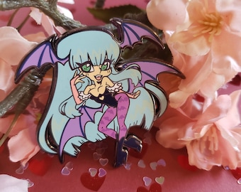 Morrigan Enamel Pin