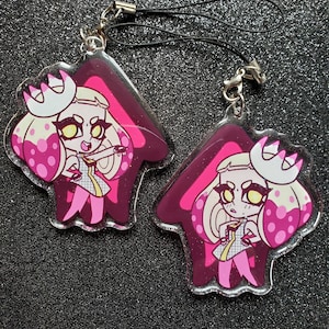 Breloque en acrylique nacré Splatoon