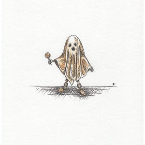 Little Ghost 5x7 Matte Print