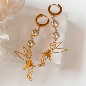 Tink outlet earrings etsy