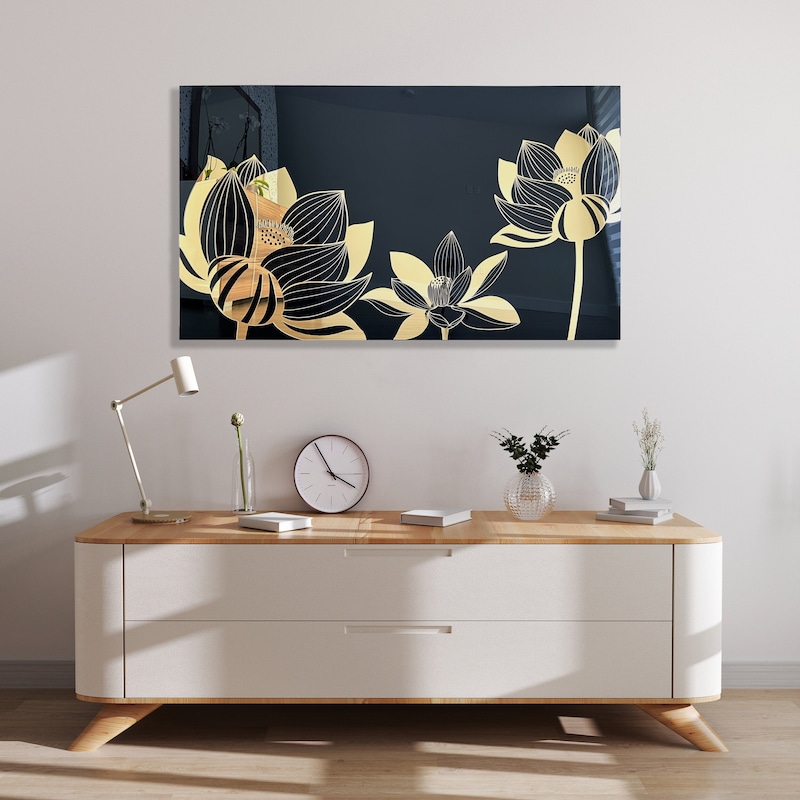 Large Gold Wall Mirror - Etsy