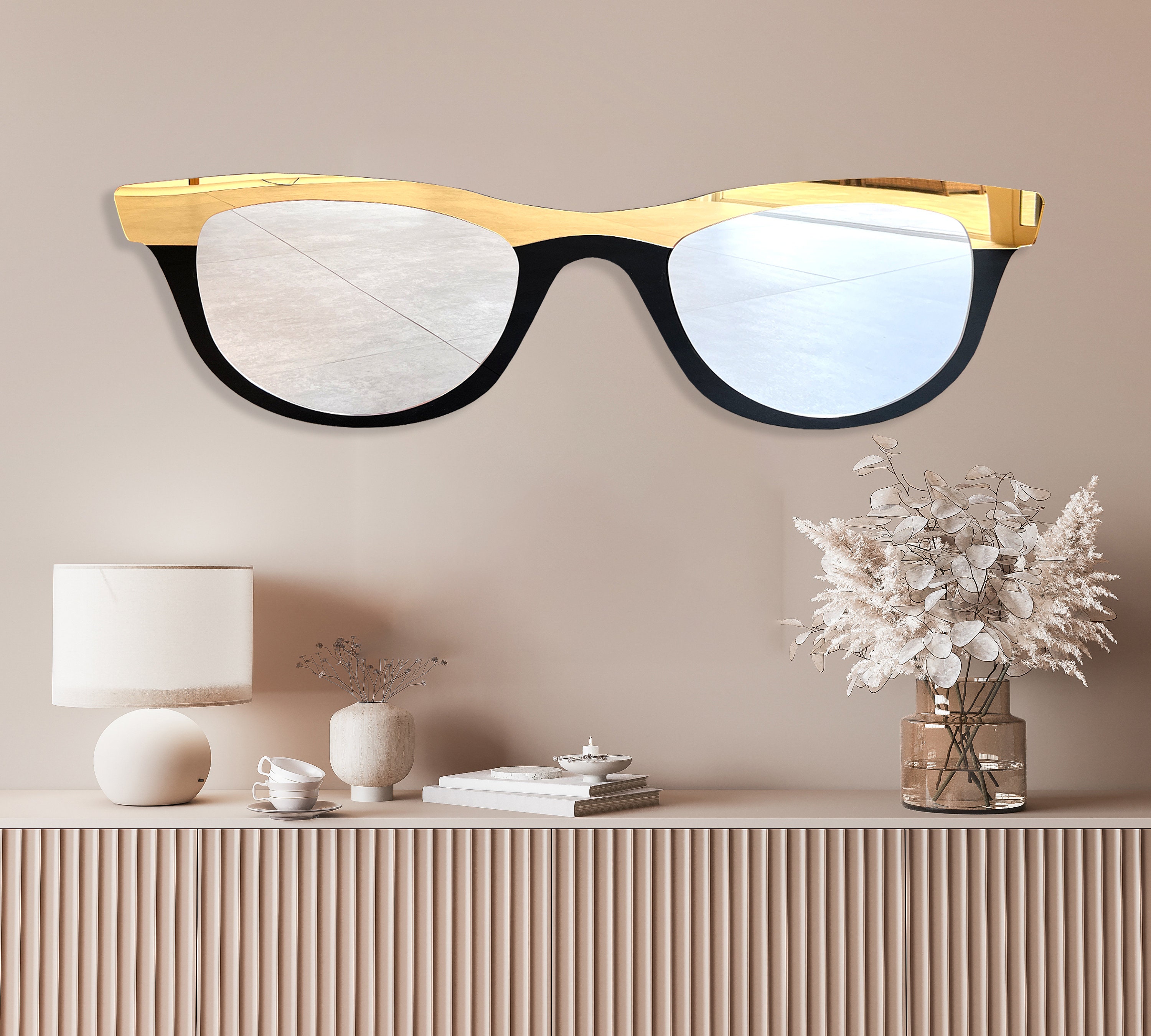 Mirror top like sunglasses