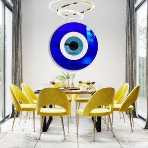 Evil Eye Wall Hanging, House Protection, Home Decor, New Home Gift Idea, Home Protection,Good Luck, Protection Charm,Wall Art,Evil Eye Gift