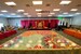 High Gloss Vinyl Self-Adhesive Dance Floor Mural Mehdi Mandala Elements Indian Wedding Custom Dance Floor Wrap 