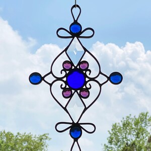 Asenath glass suncatcher