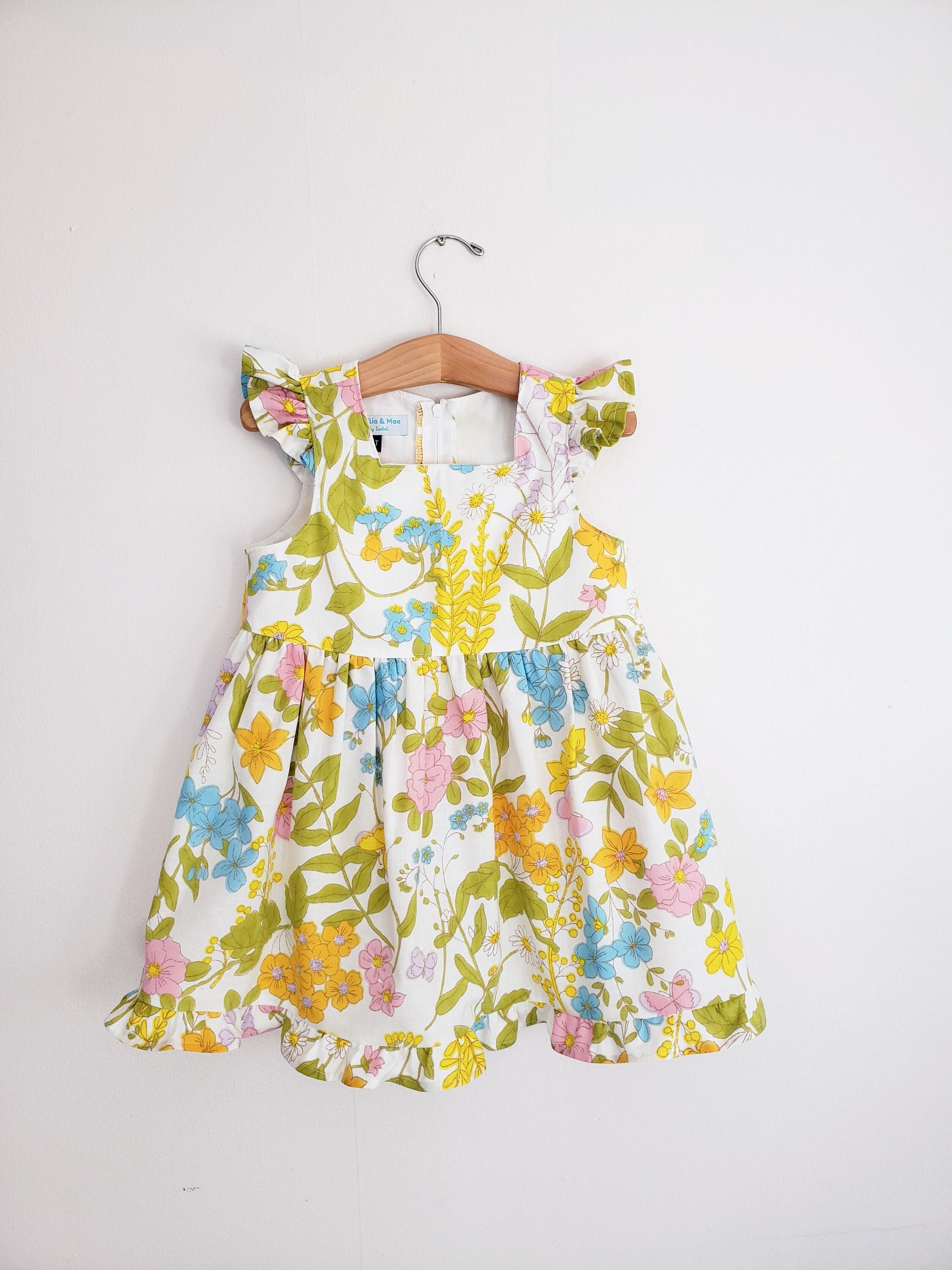 4T Ruffle Dress for Toddler Girls 
