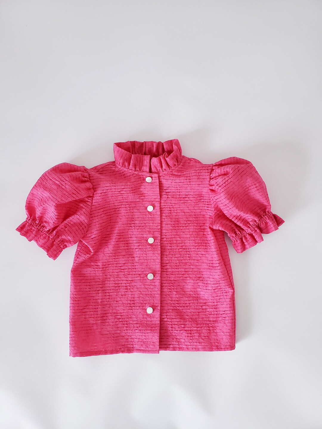トップス Bibiy. frill cuffs blouse baby pink Bibiy.frill cuffs blouse - baby pink -