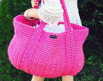 EASY CROCHET PATTERN - Bohemian Bag - Tote Bag - Boho Bag - Breckland Bag -Tote - Ava Girl Designs